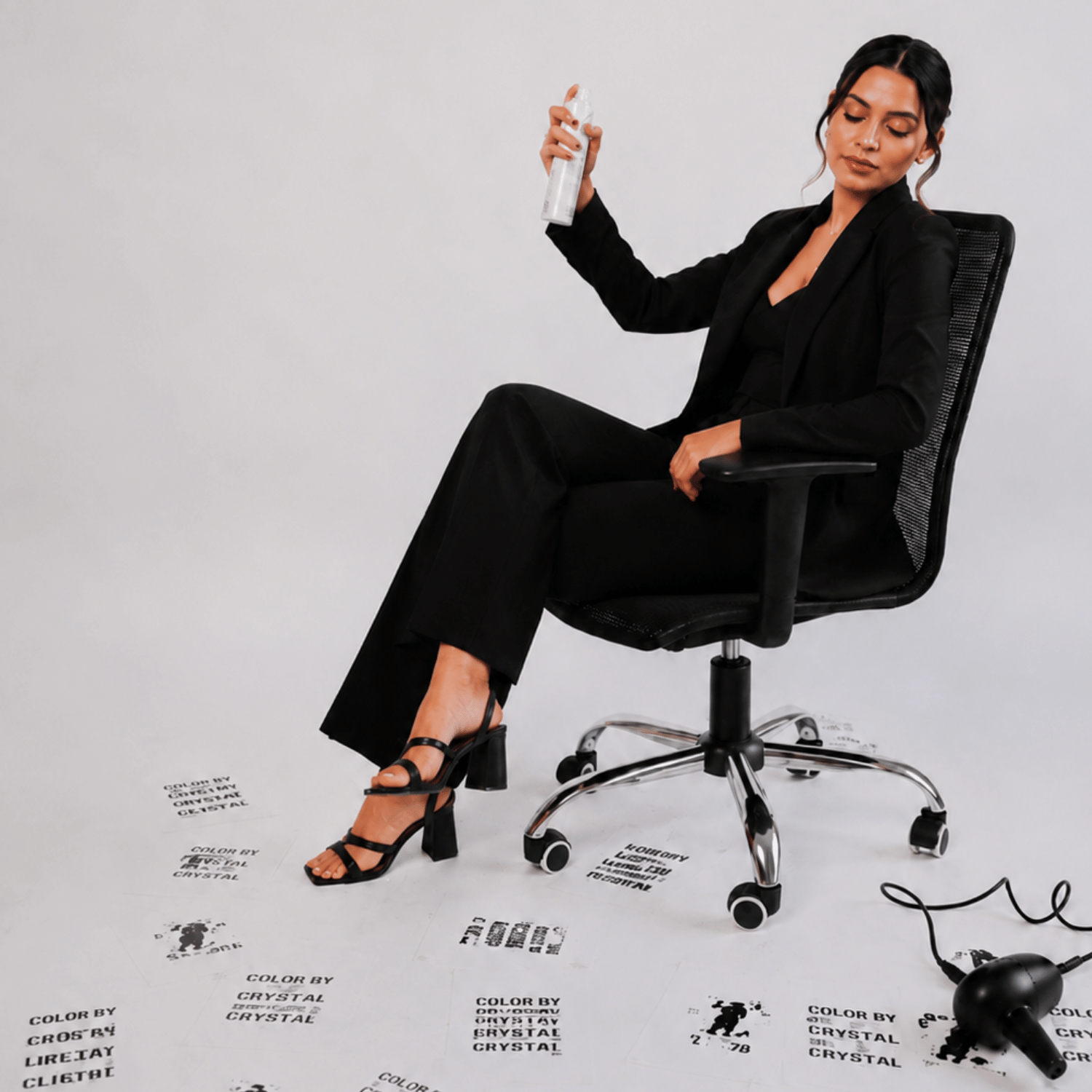 ADD ON | Office Chair with Personalised Papers